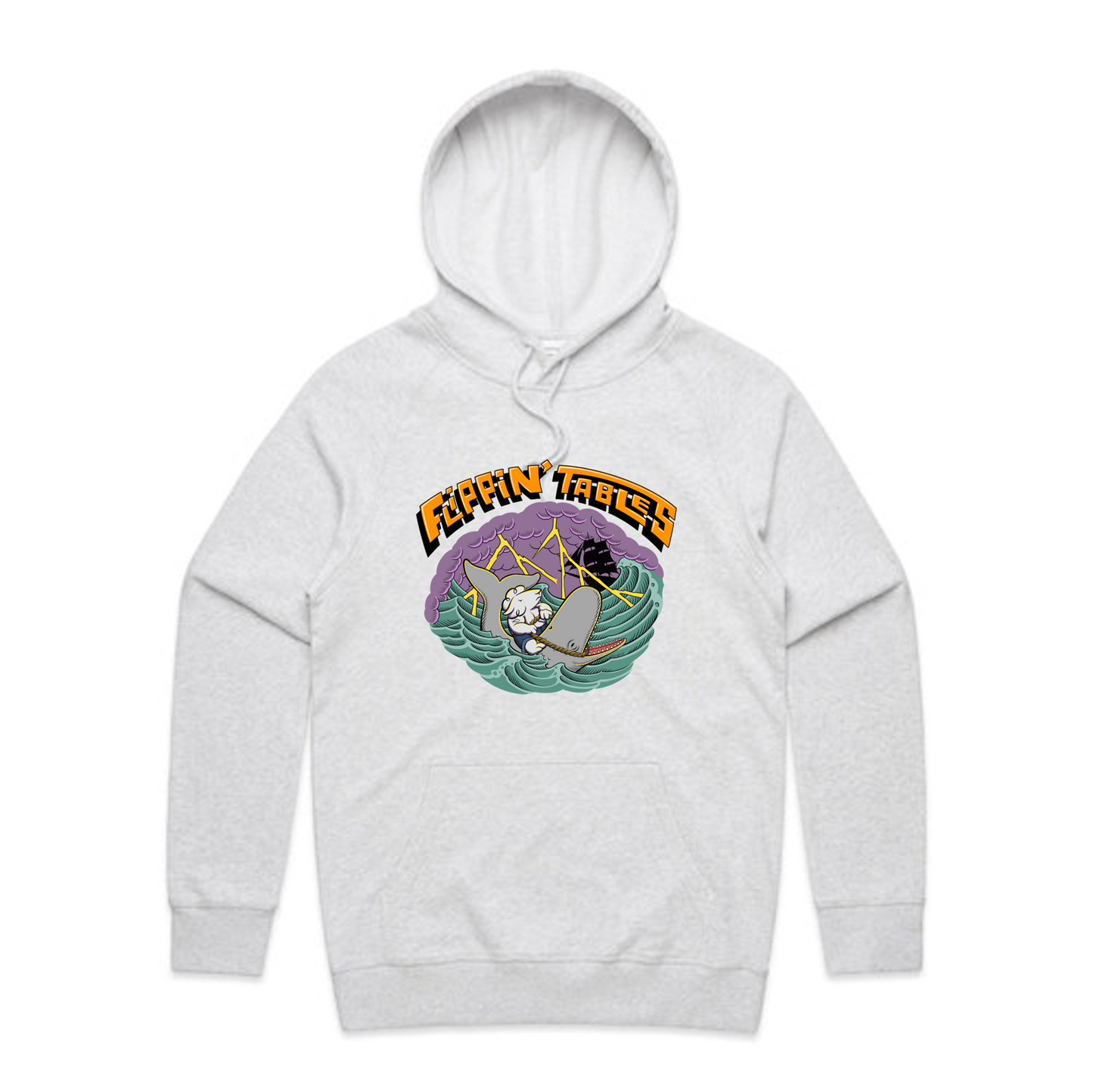 White Marle Premium Hood | AS Colour